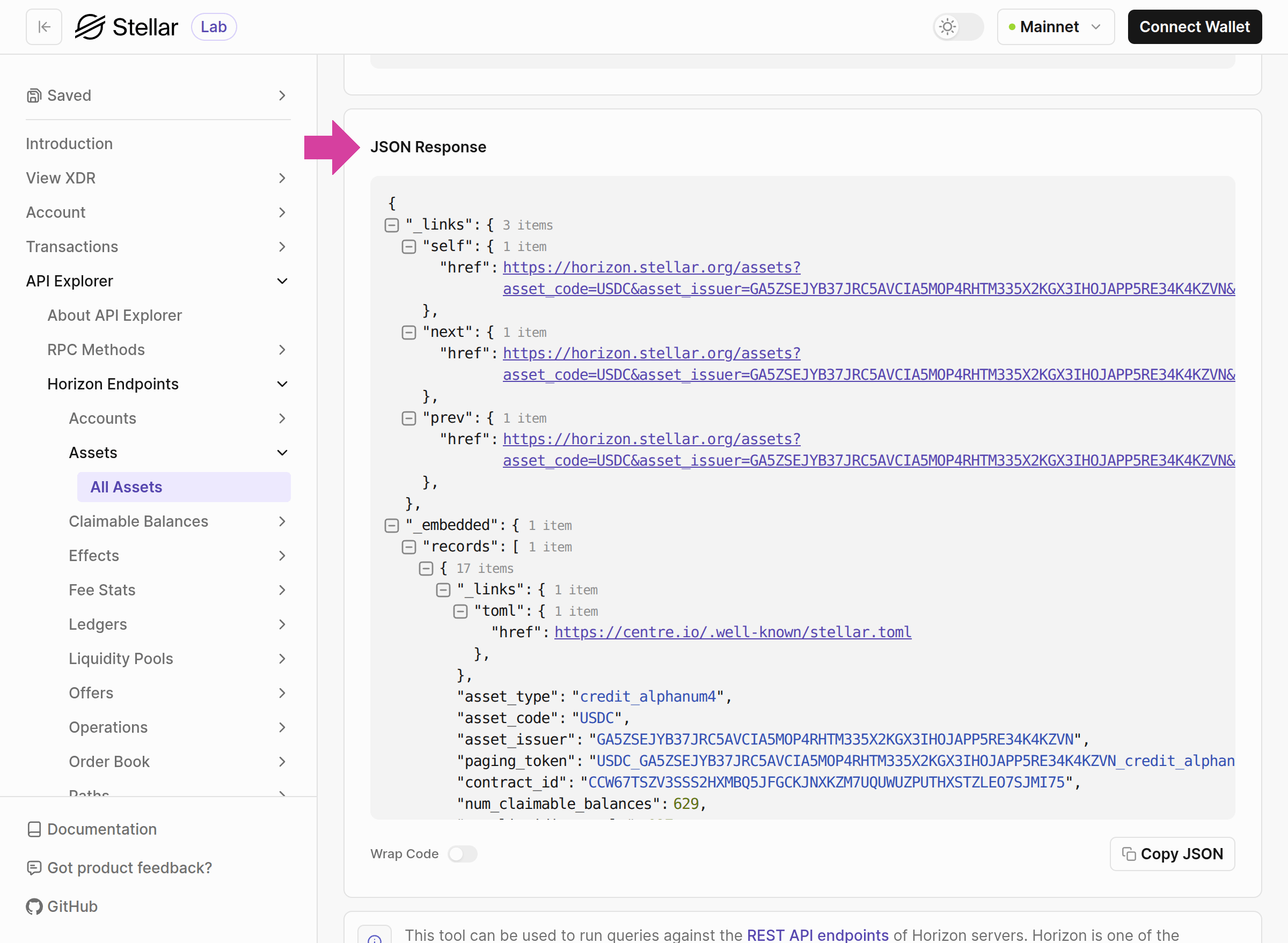 Lab: Horizon - Assets Page